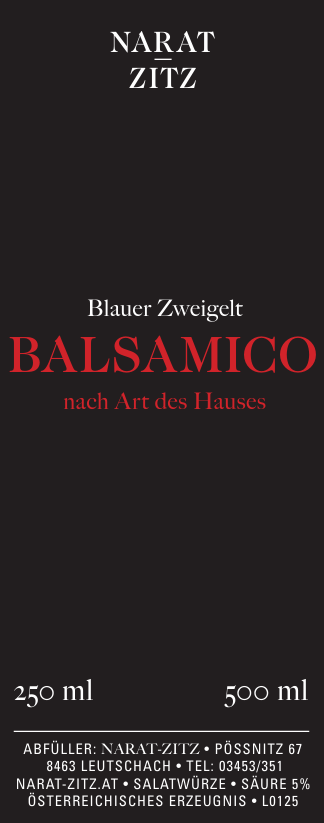 Blauer Zweigelt Salatwürze